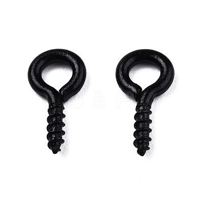Spray Painted Iron Screw Eye Pin Peg Bails IFIN-N010-002B-01-1