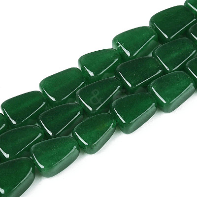 Natural White Jade Beads Strands G-N354-02A-03-1