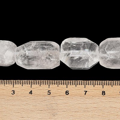 Natural Quartz Crystal Beads Strands G-F796-C11-01-1