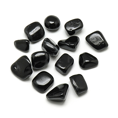 Natural Obsidian Gemstone Beads G-S218-05-1