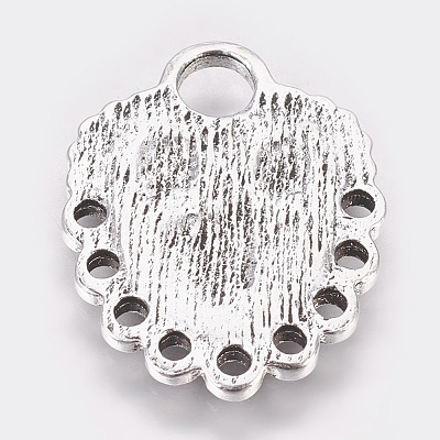 Eco-Friendly Zinc Alloy Hook Clasps PALLOY-WH0031-02AS-1
