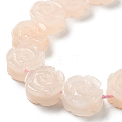 Natural Pink Aventurine Beads Strands G-D475-01E-1