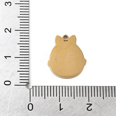 304 Stainless Steel Enamel Pendants LS-STAS-K312-07D-G-1