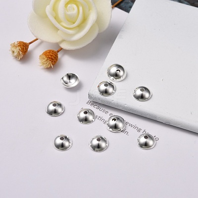 201 Stainless Steel Bead Caps STAS-F040-20D-S-1