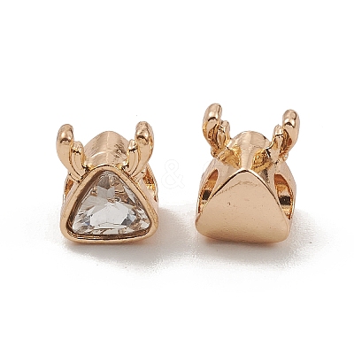 Alloy Rhinestone European Beads PALLOY-I218-02KCG-1