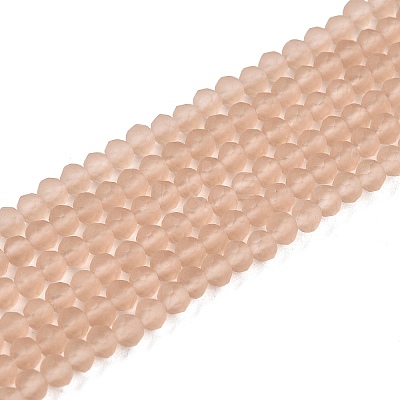 Transparent Glass Beads Strands EGLA-A044-T2mm-MD20-1