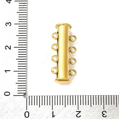 304 Stainless Steel Slide Lock Clasps STAS-A117-07B-G-1