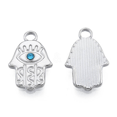 304 Stainless Steel Pendants STAS-N098-157P-1