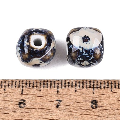 Vintage Handmade Porcelain Beads PORC-N013-18-09-1