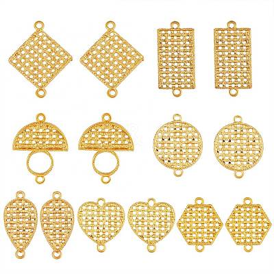 10Pcs 5 Styles Alloy Links Connectors JX301A-1