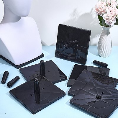 8 Bags PP Plastic Holder for Foam Mannequin Head ODIS-GO0001-24-1