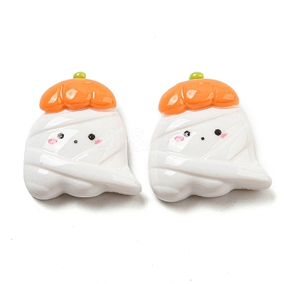 Halloween Opaque Resin Decoden Cabochons CRES-H002-02A-1