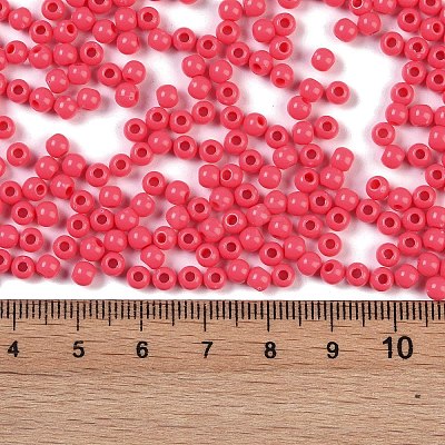 Opaque Acrylic Beads SACR-A007-01A-14-1