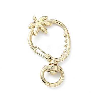 Strawberry Alloy Swivel Clasps FIND-L012-01LG-1