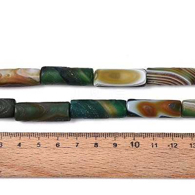 Natural Agate Beads Strands G-N357-05A-02-1