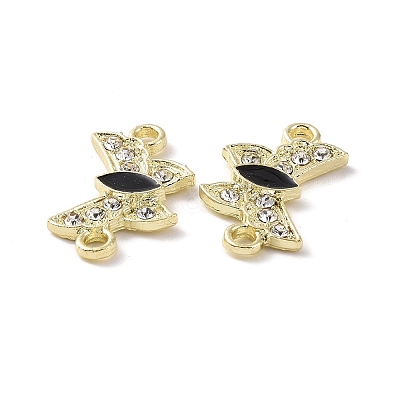Alloy Enamel Connector Charms PALLOY-D011-06LG-1