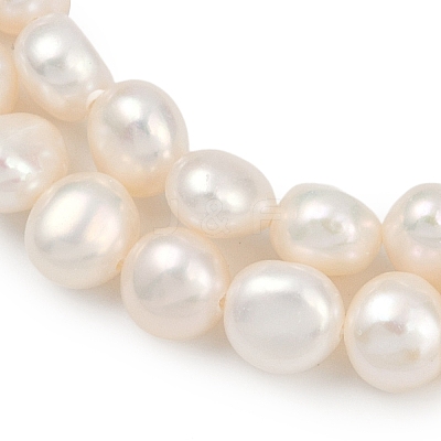 Natural Cultured Freshwater Pearl Beads Strands PEAR-P064-20A-06A-1