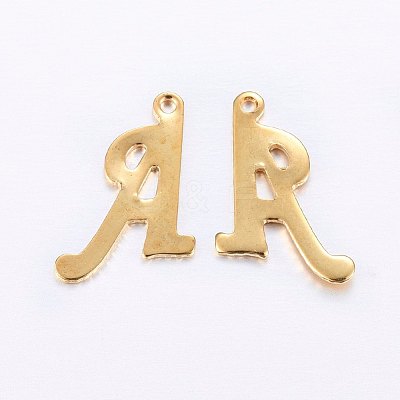 304 Stainless Steel Pendants X-STAS-O098-03G-1