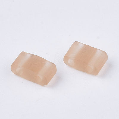 2-Hole Glass Seed Beads SEED-T003-02B-02-1