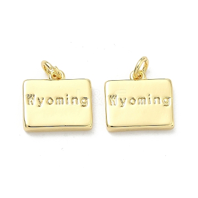Brass Pendants KK-D229-22A-G-1
