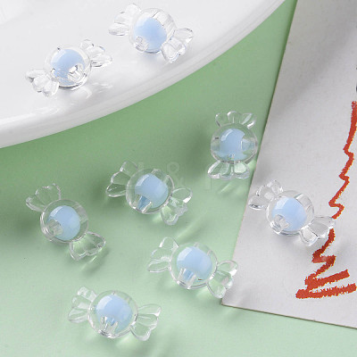 Transparent Acrylic Beads LS-TACR-S152-03A-SS2113-1