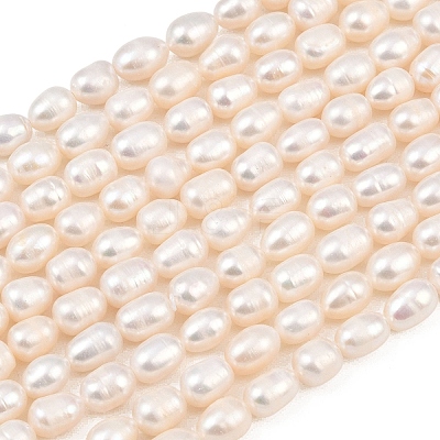 Natural Cultured Freshwater Pearl Beads Strands PEAR-F020-21-1