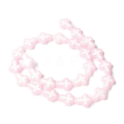 Baking Paint Glass Enamel Beads BLOW-D300-06I-1