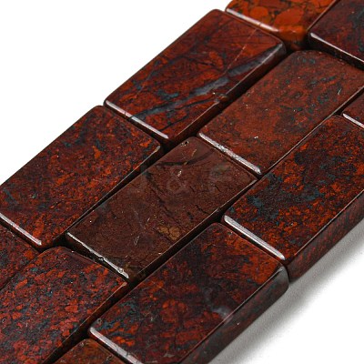 Natural Flower Agate Beads Strands G-M420-G01-01-1