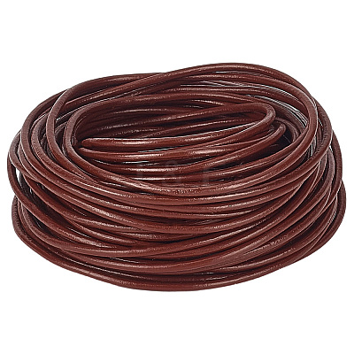 10M Round Cowhide Leather Cord WL-CL0001-32C-03-1
