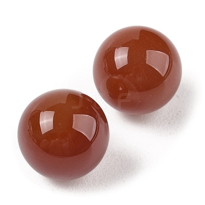 Natural Carnelian No Hole Sphere Beads G-K353-04A-29-1