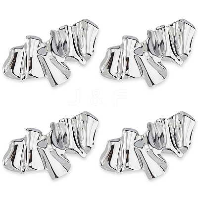 4Pcs Alloy Lapel Pins for Backpack Clothes JEWB-FH0003-26P-1
