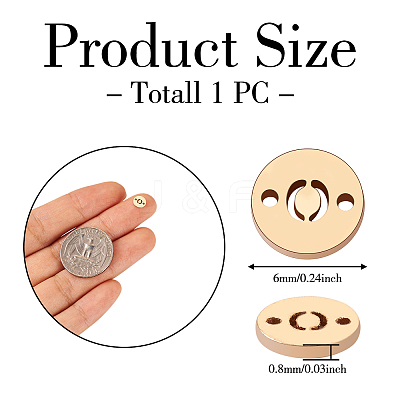 Real 14K Gold Plated Brass Connector Charms KK-TAC0017-04G-05-1