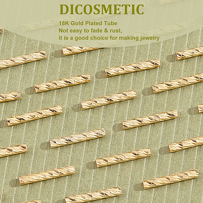 Rack Plating Brass Beads KK-DC0002-48-1