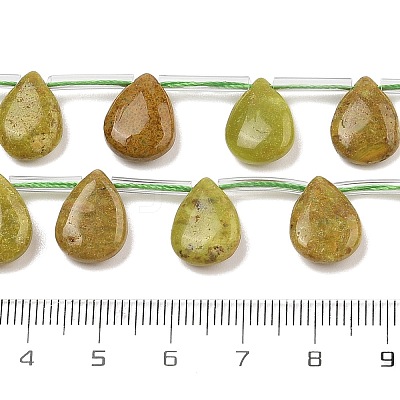 Natural Green Opal Beads Strands G-Q183-B04-01-1