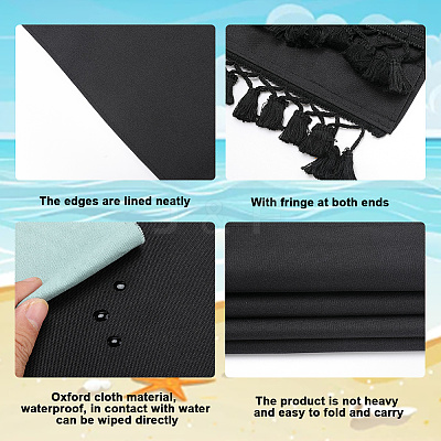 Beach Patio Canvas Cloth Chair Replacement Fabric AJEW-WH20004-31C-02-1-1