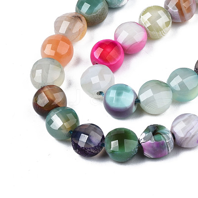 Natural Agate Beads Strands G-N326-100A-01-1