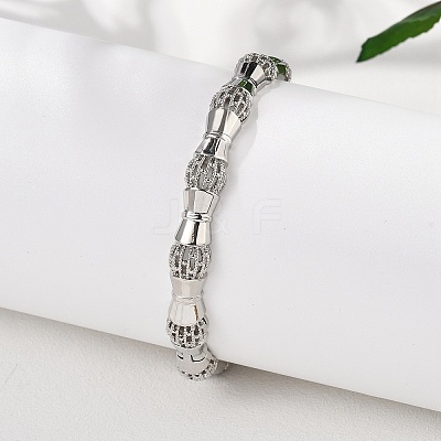 Brass Bangles for Women BJEW-D313-04P-1