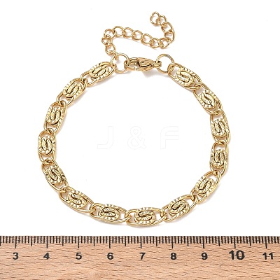 6MM 304 Stainless Steel Lumachina Chain Bracelets SA-CBA2696-14G-1