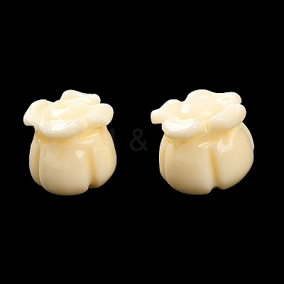 Synthetic Coral Dyed Beads CORA-P008-02A-01-1
