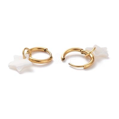 PVD Vacuum Plating 304 Stainless Steel Huggie Hoop Earrings EJEW-JE04403-01-1