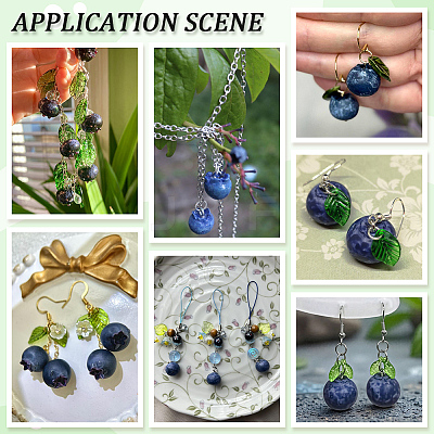 16Pcs Resin Pendants RESI-SC0006-44-1