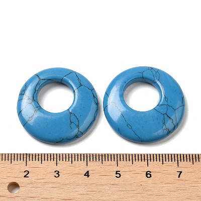 Synthetic BlueTurquoise Pendants G-T122-76W-1