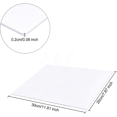 Foamed PVC Mould Plates DIY-BC0004-67B-1