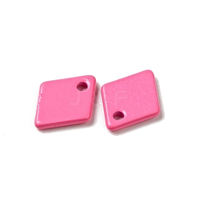 Spray Painted 201 Stainless Steel Charms STAS-G304-18B-1