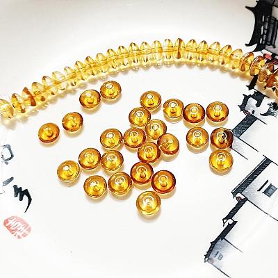 Transparent Glass Beads GLAA-F117-02F-1
