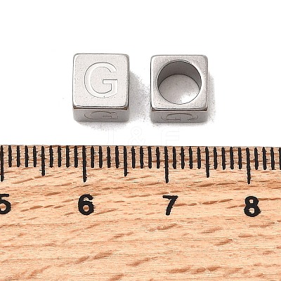 304 Stainless Steel European Beads STAS-D382-02G-P-1