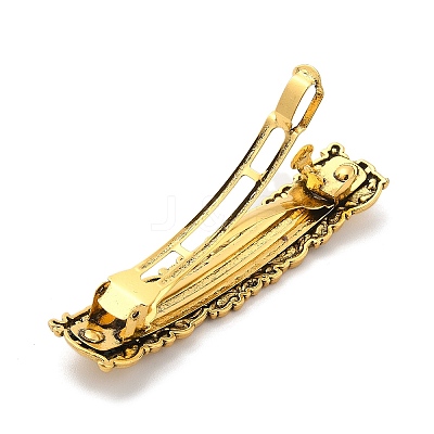 Alloy Retro Hair Barrettes AJEW-K048-04AG-1