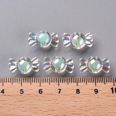 Transparent Acrylic Beads TACR-S152-03B-SS2111-1