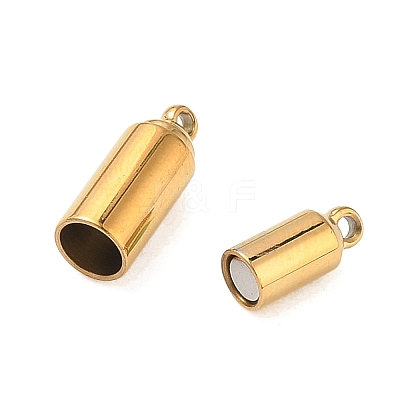304 Stainless Steel Magnetic Clasps STAS-B104-01B-G-1