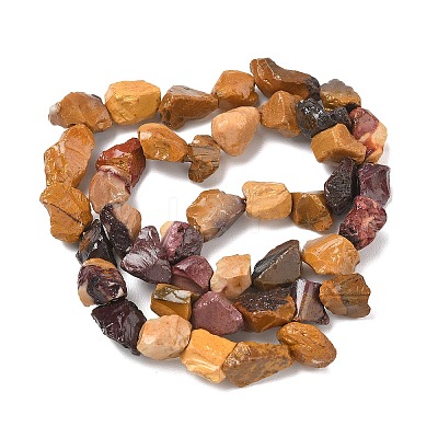 Raw Rough Natural Mookaite Beads Strands LS-G-M453-D15-1